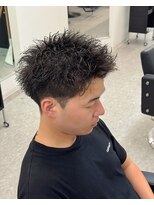 ブライト(BRIGHT)&nbsp;スパイキーショートスパイキーパーマ