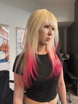 レコ 渋谷(LECO)&nbsp;ハイレイヤーデザインピンク裾カラー