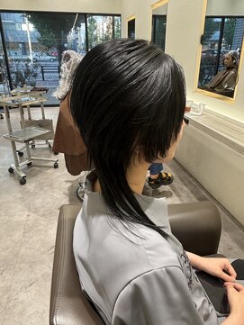アース 名駅店(HAIR&MAKE EARTH) シアーウルフストレート