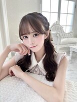 リルミー(Lilme) ふわふわハーフアップ *りあん*