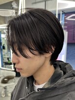 ウィル バイ ブラウン(Vir by Brown) 地毛風縮毛矯正/ナチュラル/センターパート