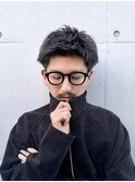 モテる大人の黒髪スパイキーアクティブショート２０代３０代