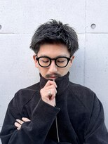 ガズル ハラジュク(GUZZLE HARAJUKU)&nbsp;モテる大人の黒髪スパイキーアクティブショート２０代３０代