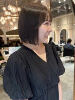 ロンド エスポワール 錦糸町(Lond espoir)&nbsp;【北澤華】オリーブグレー/ボブ/顔周り/小顔/レイヤー/髪質改善