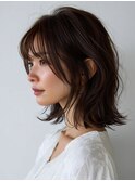 黒髪カタログ/クラゲヘアー/オリーブグレー/大宮
