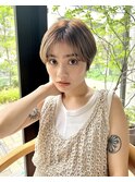 【SOIE】ハイトーンハンサムショート