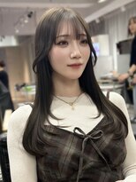 モク(mok) レイヤーカット×透明感カラー★yuka