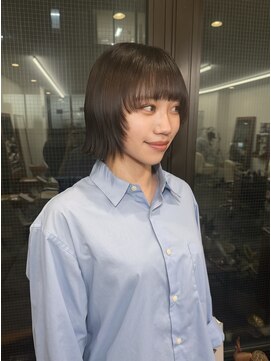 ポール(pole) 札幌ボブ　小顔に見えるハッシュカット