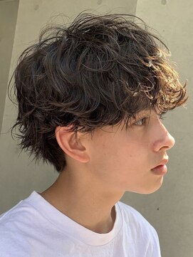 フィフス 神南(fifth) 渋谷メンズパーマルーズパーマシャドウパーマッシュウルフゆるめ