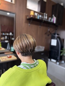 アオイ(Aoi) 乾かすだけでまとまる◎ショート×極上ヘッドスパ
