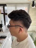 ヘアアンドメイク アリス(hair&make ALICE produce by COLT)&nbsp;メンズ　ニュアンスパーマ　ベリーショート