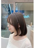 大人可愛い耳かけボブ結べるレイヤーボブくびれボブ髪質改善