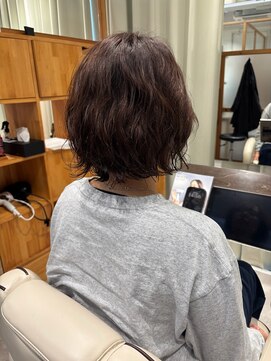 ガーデンテラスサロン  流山おおたかの森(GardenTerracesalon) ショートボブ×パーマ
