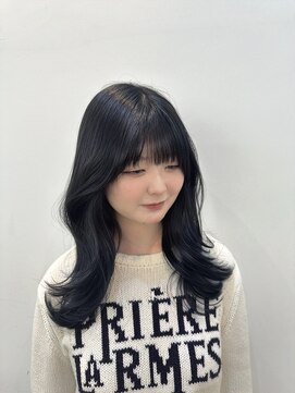 ノットバイベル 大宮(knot by belle) 《Hana》当日予約◎/ブルーブラック/くびれヘア/韓国/大宮