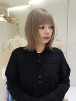 マイル 渋谷(mile)&nbsp;くすみベージュ/ボブレイヤー
