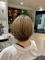 ブランエノワール(BLANC ET NOIR)&nbsp;【髪質改善】酸性酵素矯正×丸みショートボブ【千葉松戸五香】