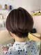 ヘアーメイク ハルナの写真/【薬院駅徒歩4分】洗練された技術で周りと差のつくショート★もっと小顔で愛される最旬Styleを創り上げる◇