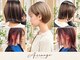 アレンジ(Arrange)の写真/ハイライトで動きのあるスタイル、白髪ぼかしハイライトも◎ダメージを最小限に抑え、理想のカラーが叶う♪