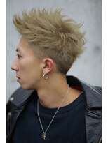 リップス 表参道店(LIPPS)&nbsp;グランジツーブロックスマートマッシュジェントルマン刈り上げ