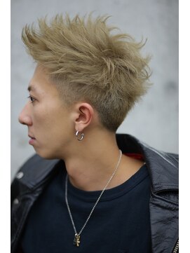 リップス 表参道店(LIPPS) グランジツーブロックスマートマッシュジェントルマン刈り上げ