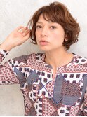 グラマラスカールの大人セクシーな夏ショートスタイル☆