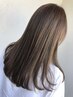 【髪質・ダメージ診断でケア】カット+医学発想の新質感トリートメント￥7.150