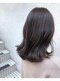 アッシュグレー_大人かわいい,ボブ,結婚式