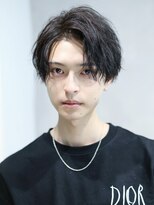 リップス 渋谷(LIPPS)&nbsp;かき上げセンターパートヘア