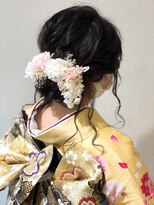 スーパーカット 元町店(SUPER CUT)&nbsp;成人式　ヘアセット、着付け、メイク、ネイルチップ