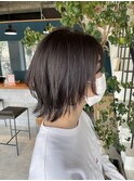 ウルフ×パープルグレージュ