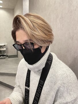 アトモスサニーテラス(Atmos sunny terrace) men's medium＊blond color