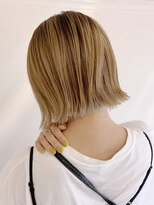 アイティーバイアルバム 下北沢店(IT by ALBUM)&nbsp;シャドールーツ外ハネボブ_ショコラベージュボブルフ_ba3500191