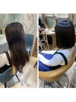 ロンド シャルム 吉祥寺(Lond charme) ショコラアッシュイメチェン縮毛矯正ボブショート髪質改善癖毛