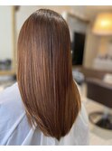 美髪　髪質改善酸熱トリートメントダブル