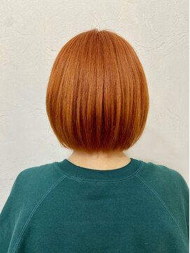 ソイクフ(SOY KUFU) 20代30代40代オレンジイメチェンスタイル似合わせカット