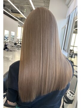 リノート バイ エゴル 太田川(Linoet by ENGOL) ミルクティーカラー/ハイトーンカラー/ミルクティーベージュ