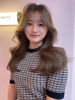 ボタン シブヤ(VOTAN SHIBUYA) ブリーチなしグレージュでダメージレスな透明感カラー