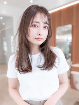 エースハバナ 渋谷(1 HAVANA) 20代30代大人かわいい/シルキーベージュ/レイヤーカット/小顔