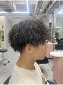 ツイストスパイラルメンズライクメンズカットハイライト