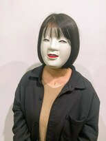 コマ(coma)&nbsp;【coma中野】黒髪でも軽やかシースルーボブ