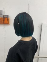 ユイツ&nbsp;アンブレラカラー×ターコイズブルー