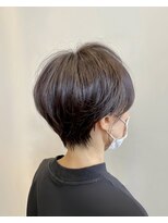 ハルキ ミナト ジャパン オオサカ(HARUKI MINATO japan OSAKA)&nbsp;40代50代小顔似合わせカットくびレイヤーエモージュ大人可愛い