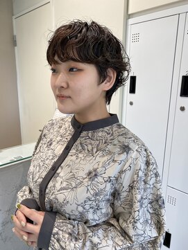 スタイル 茅ケ崎(STYLE) 【ハクラ】マッシュショート ショートパーマ ショートヘア