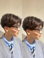 レビジュヘアー 桂店(LEVIJU HAIR)&nbsp;センターパート×ニュアンスパーマ/セットが楽になります！