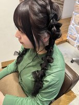 パイレーツ(Pirates Ushiwakamaru Style)&nbsp;もこもこ編み込みツイン