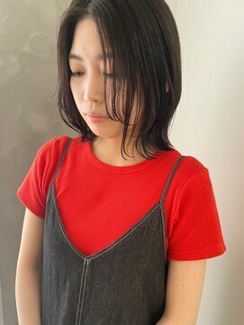 ガリカ 大名(Gallica) 大人可愛い/前髪なしボブ/外ハネ/小顔/ウルフレイヤーボブ