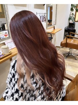 グリード(Greed) 赤髪×イヤリングカラー