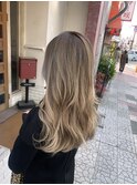グラデーションベージュ