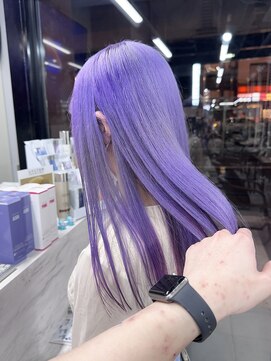 セレーネヘアーレイズ 梅田店(Selene hair Raise) purple