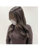 忍ばせハイライトxグレージュ